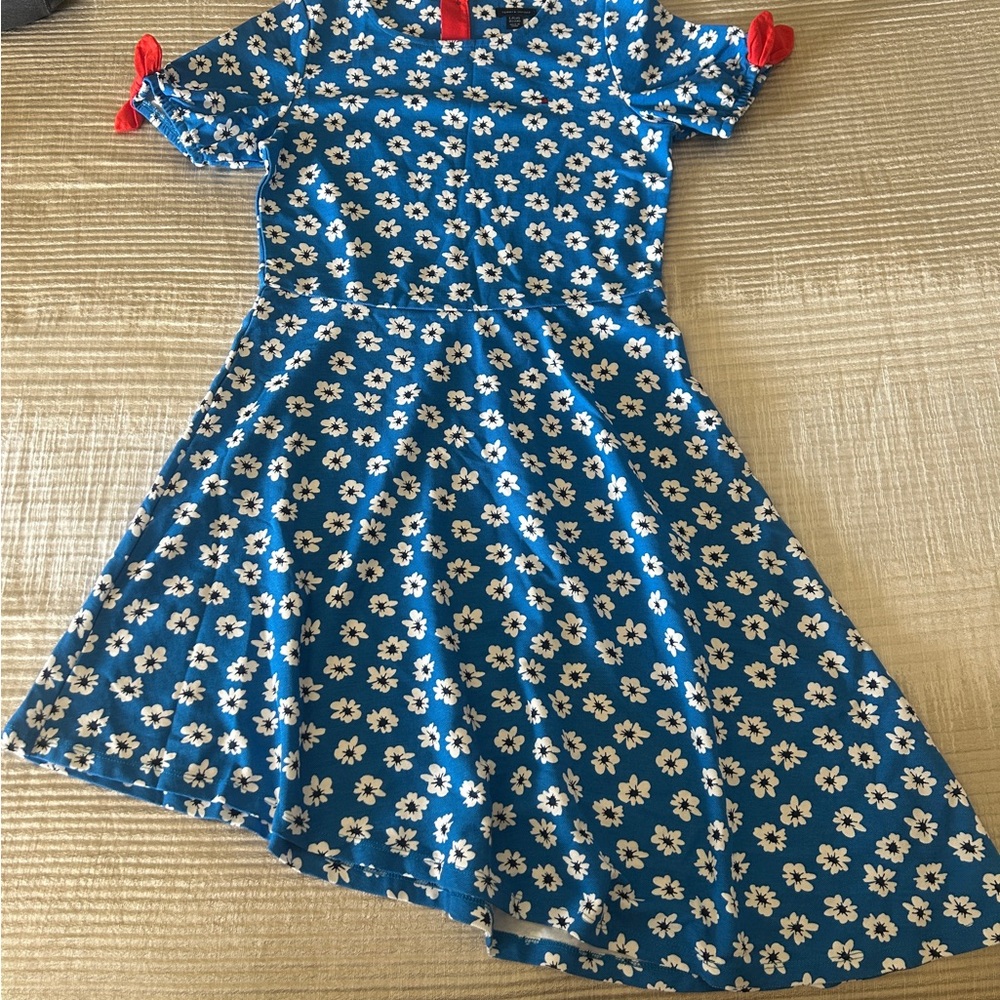 Floral Blue Kids Dress Tommy Hilfiger